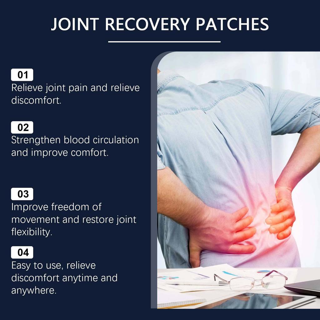 Joint Recovery Patches Joint Soothing Mugwort Patch Herbal Care Patches Reduce Muscle Tension And Joint Discomfort