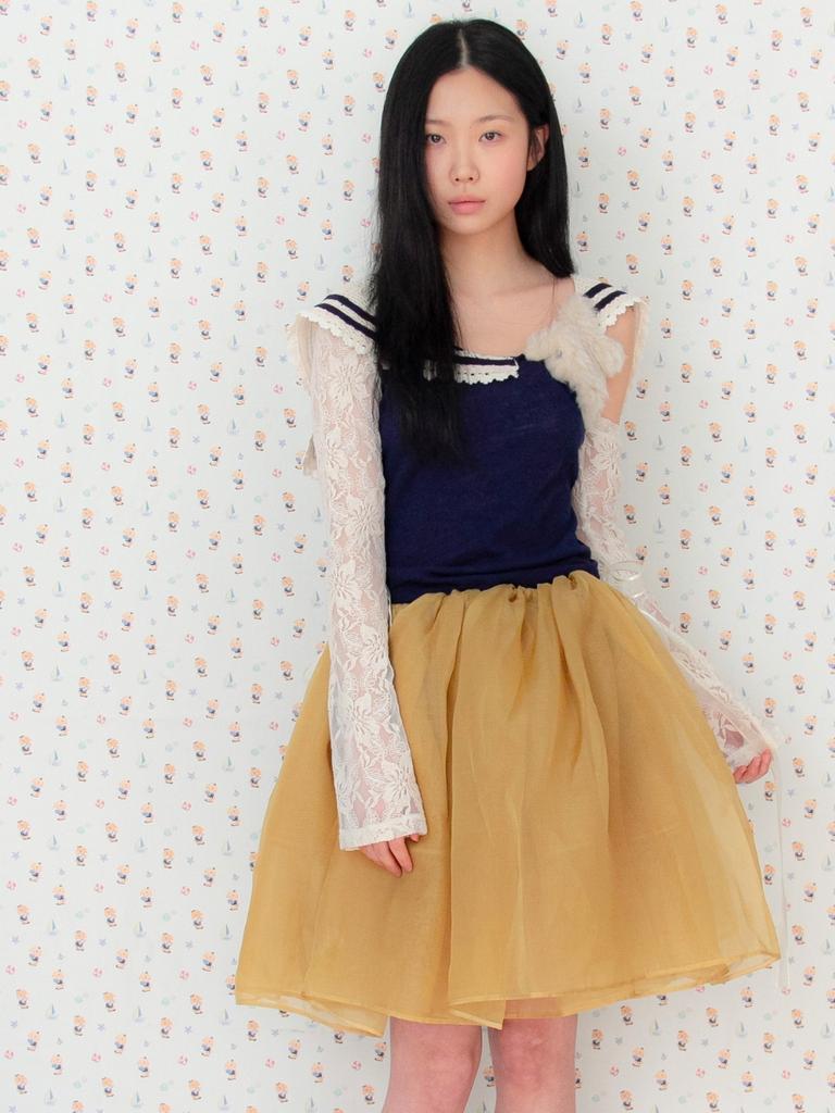 Kaisyao Forest Fantasy Silk Elf Fluffy Skirt