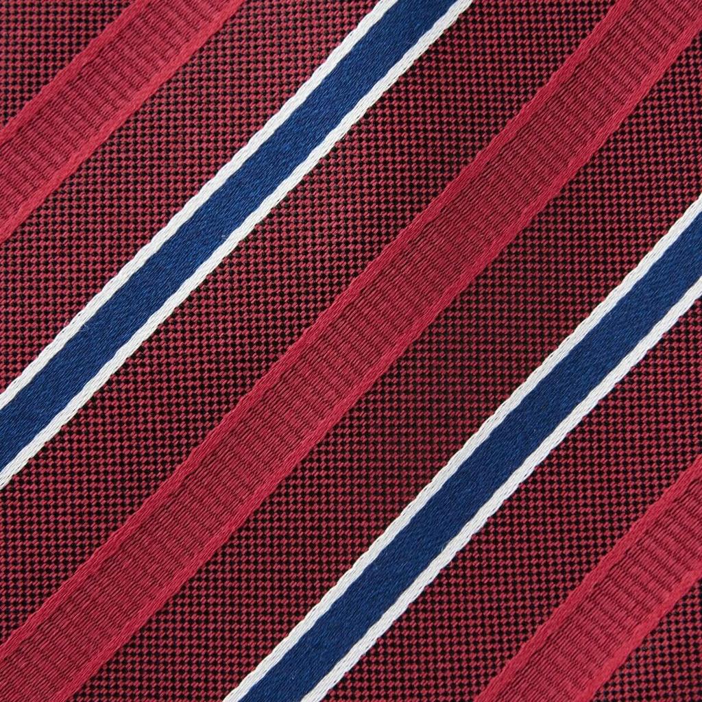 Silk Jacquard Regimental Stylish [Ogier] Men's 100% Tie, Stripe, Gift, Present, Business,