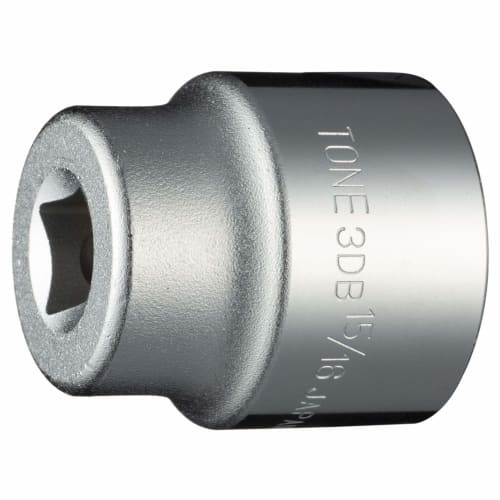 TONE Socket (12-sided) 3DB-30 Drive 9.5mm (3/8") Width across flats 15/16inch