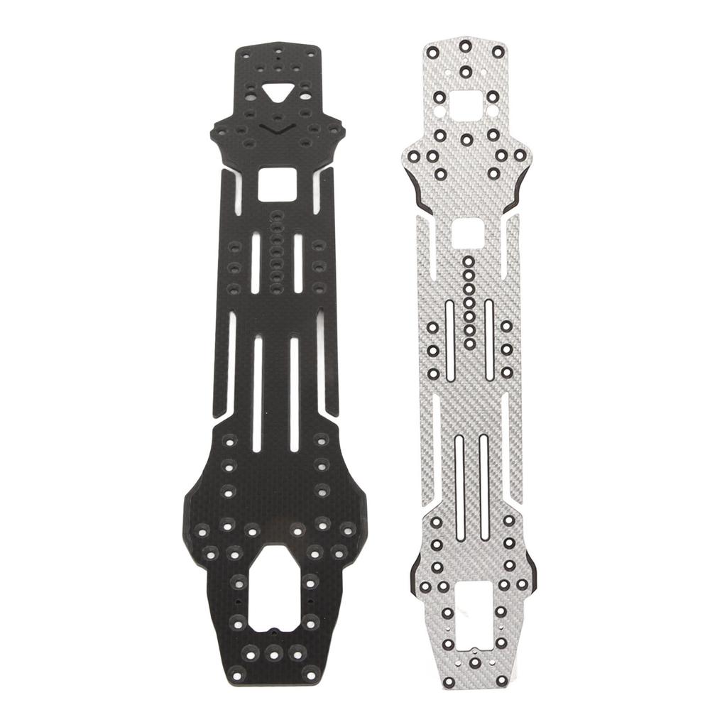 Carbon   RC Drift Car Chassis High Traction Upgrade RC Car Chassis with Battery Mount Plate for 3 RACING D5S 1Celsius10