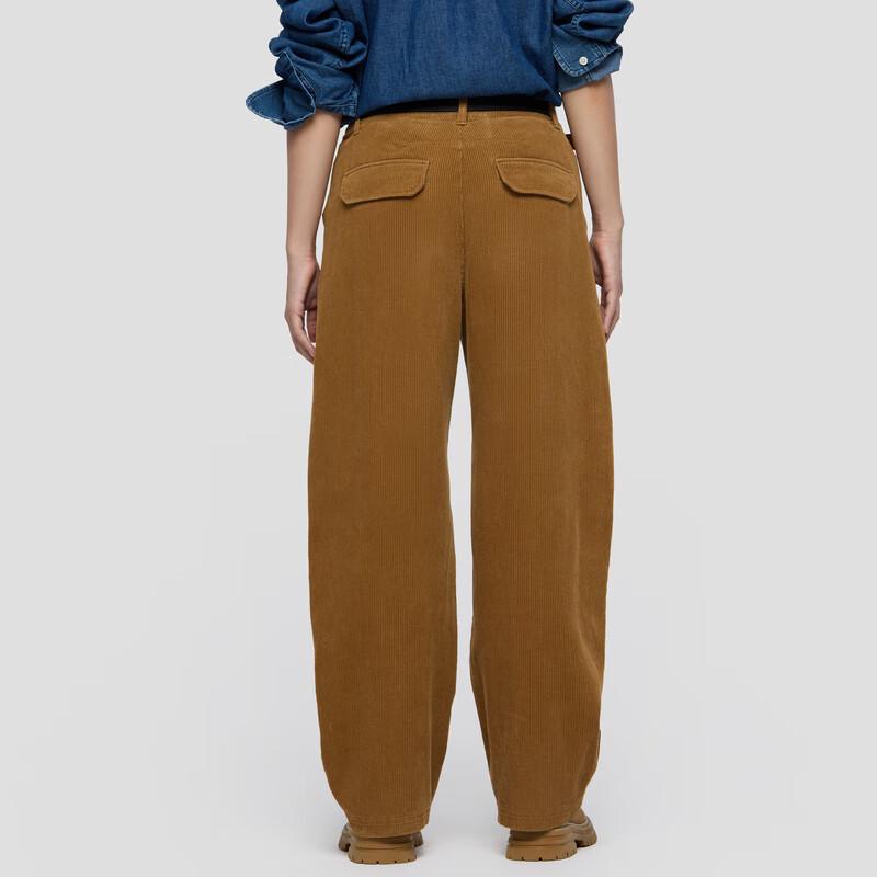Gap Women's Retro Corduroy Loose Curved Trousers