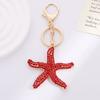Glittering Marine Creature Keychain Strong Alloy Jewelry for Handbag Embellishment