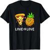 Vanilla Is Boring Upside Down Pineapple T-Shirt