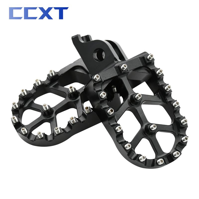 Motorcycle FootRest Foot Peg Pedals For HONDA CR125 CR250 CRF 450X 250RX 450RX 450 150R 250R 250X 450R 2002-2018 2019 2020 2021