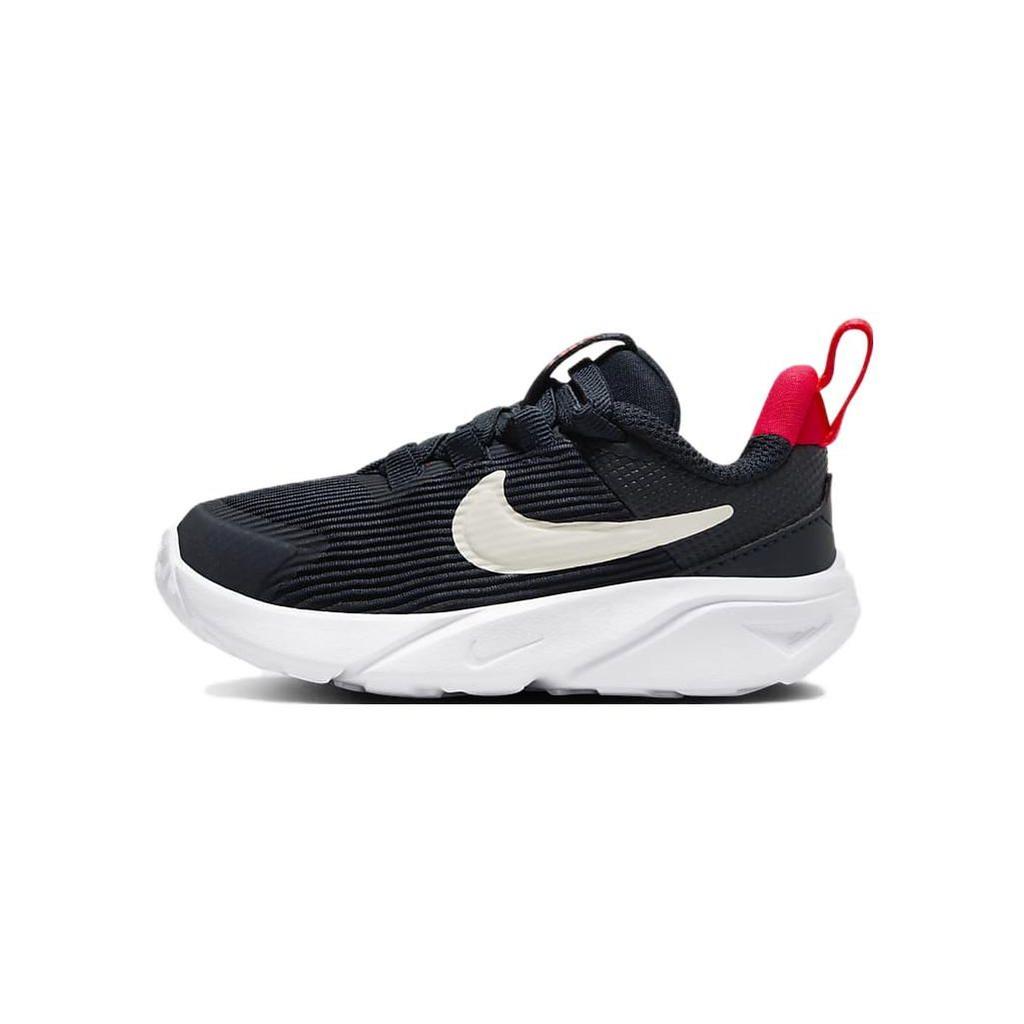 Nike Star Runner 4 TD Dark Obsidian Phantom Baby Sneakers Blue Bright-Crimson Summit-White DX7616-401