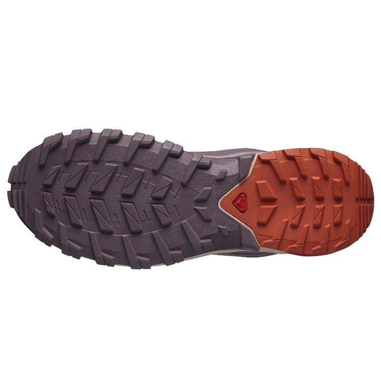 SALOMON Xa Rogg 2 Xa Collider 2 Pu Fabric Non-Slip Wear-Resistant Low-Top Outdoor Functional Shoes Women Shoes Purple 415839