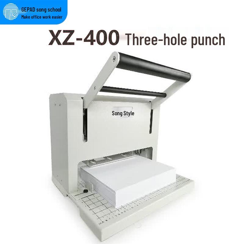 GEPAD XZ-400 Electric Three-Hole Punch Machine CN plug (adapter included)