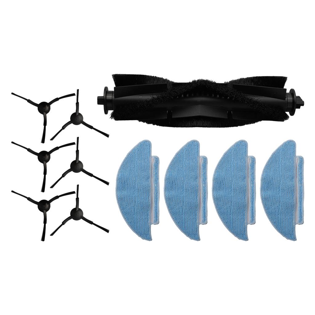 1 Set Hauptseitenbürste Filter Wischmopp für Cecotec für Conga 7490 für Genesis für 7490 für X-Treme Staubsauger Ersatzteile zum Austauschen