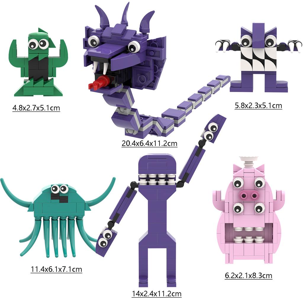 2023 Nuovi Blocchi da Costruzione Giocattoli Giardino di Banban Figure Cartoni Animati Anime Bambola Personaggio di Gioco Compleanno Natale per Bambini