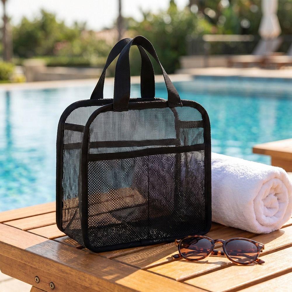 Large Capacity Makeup Pouch PVC Toiletry Storage Bag Simple Cosmetic Storage Bag Travel
