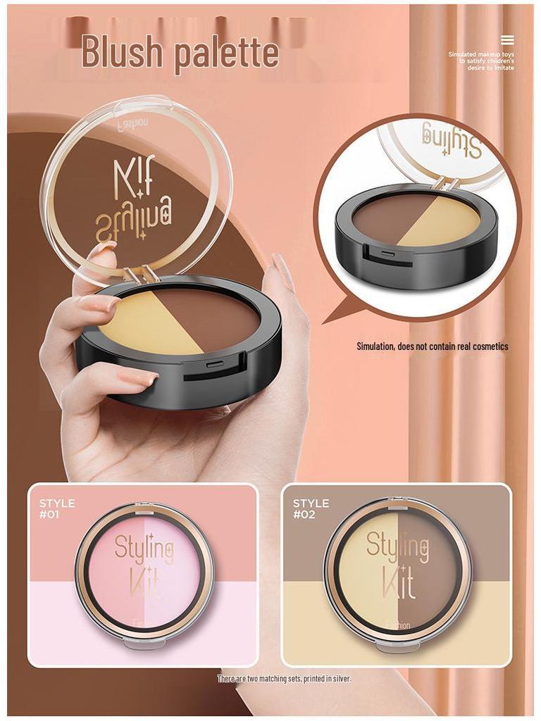 Princess Makeup Toy Set for Girls - Complete Children's Cosmetic Simulation Kit