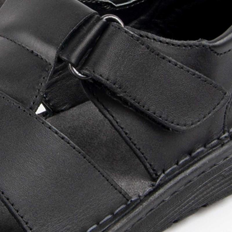 Sandalia De Piel Para Hombre. Purapiel Beira7 102729