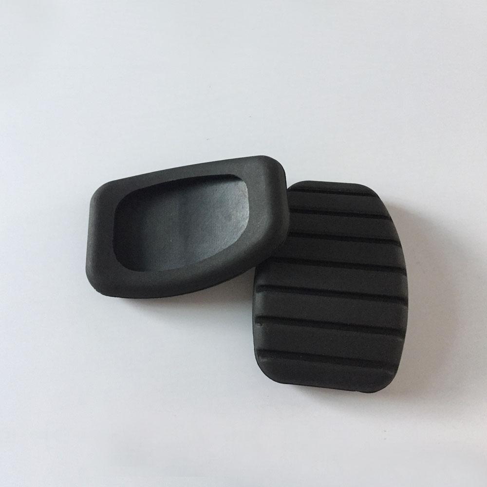 2x Cubierta de Pedal de Embrague y Freno de Coche Accesorio de Coche Para Renault Megane Laguna Clio Kangoo Scenic Espace Modus Trafic Twingo Vel Satis