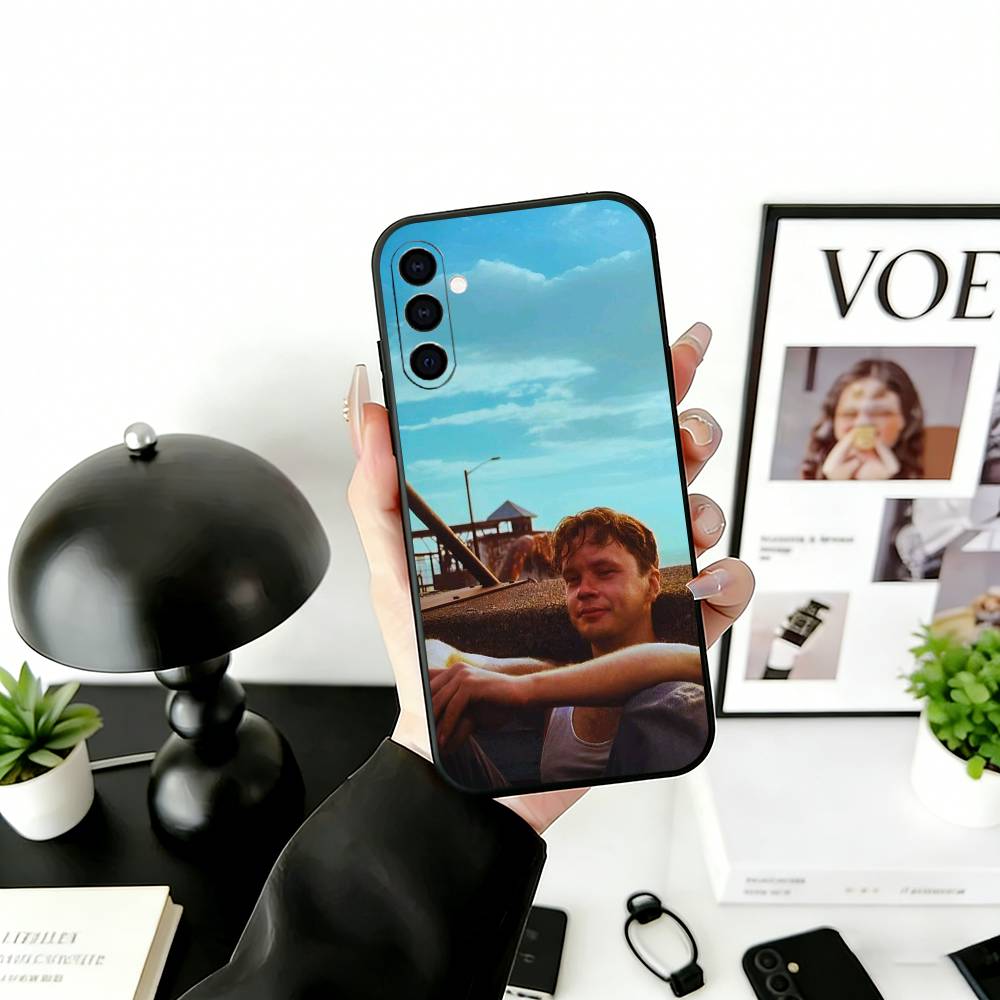 S-Shawshank A-Andi Phone Case Black Silicone Soft For Samsung Galaxy A73,A72,A71,A70,A53,A52,A51