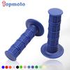 22mm 24mm Motorcycles Grip Dirt Bike Grips 7/8" Rubber Biker Scooter Handle Grip For Handlebar Mx Pillow Top Throttle 22mm Bar Throttles 2