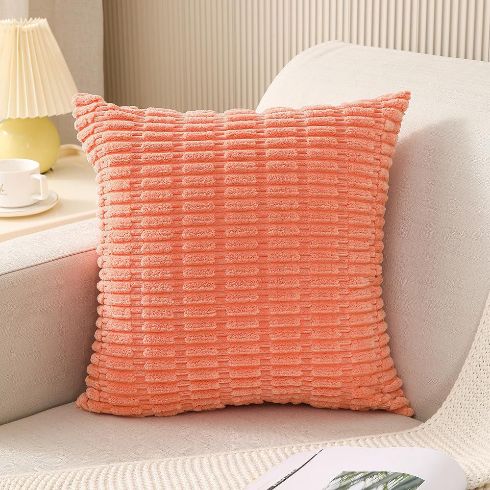 New Corduroy Pillow Cover Nordic Style Solid Color Home Square Cushion Home Sofa Decorative Pillow Cover