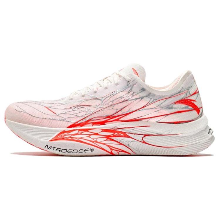 

Anta C202 5 GT Casual Cushioning, Wear Resistant Low top Running Shoes Men s White Red 112455560-4 40.5