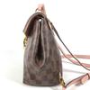 Louis Vuitton N42262  Damier Crampton Bag Hand Bag Backpack Canvas pink/Brown