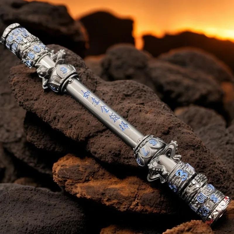 

Metal Fidgeting Roller Spinner Golden Cudgel Fingertip Spinning Top Tip Gyro Flywheel Edc Stress Reducing Workspace Table Men S Toys