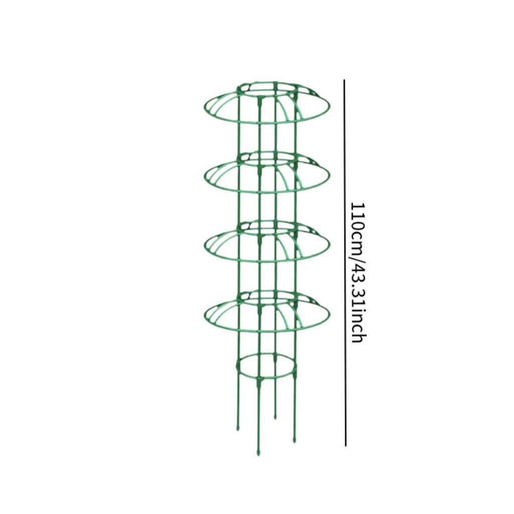 Garden Obelisk Trellis Multifunctional Strong Sturdy Outdoor Flower Support Cage Flower Stand for Flowers Grapevines Roses Vines