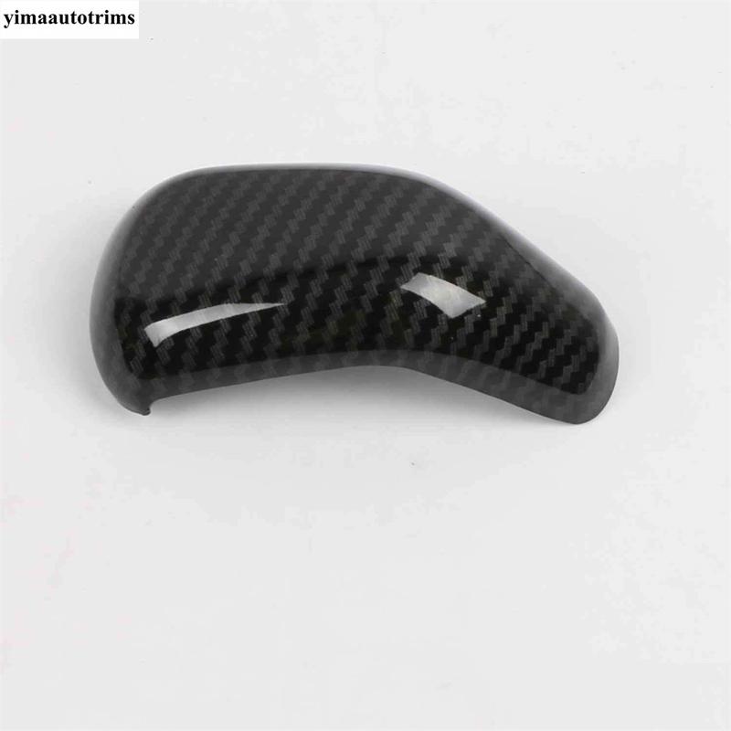 Transmission Gear Shift Shifter Knob Gear Head Handle Cover Trim For Chevrolet Tracker Trax - Carbon Fiber Accessories