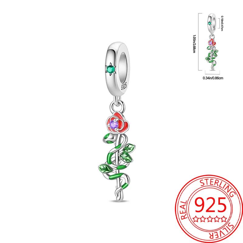 Copper Colorful Tree Of Life Family Charms Heart Flowers Beads Fit Original Bracelets Diy Fine Jewelry Party Gift For Women