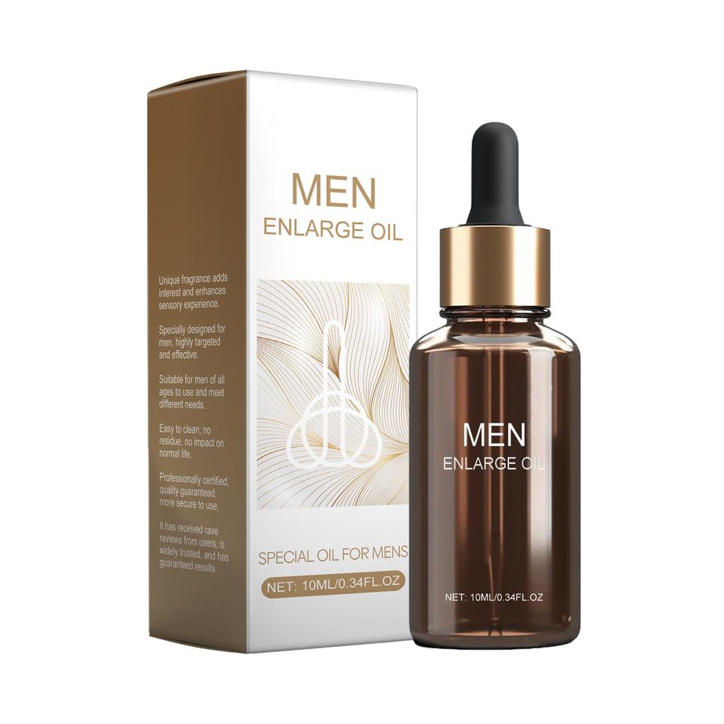 Enlarge Oil For Men's Power, Men's Massage Oil, Men's Body Care Oil, Adult Massage Oil For Men 10ml