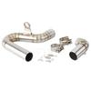 For BMW F 900 F900 2021 2022 2023 F900R F900XR F 900 R / XR Escape Motorcycle Exhaust Muffler Link Pipe 51MM Slip-on