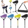 Stable Tripod Stool Folding Chair 3-Position Telescopic Folding Camping Stool  Picnic Activities