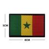Toppa Toppa Bracciale Bandiera Nazioni Africane a Velcro (Sudafrica, Egitto, Kenya, Congo, Nigeria, Angola)