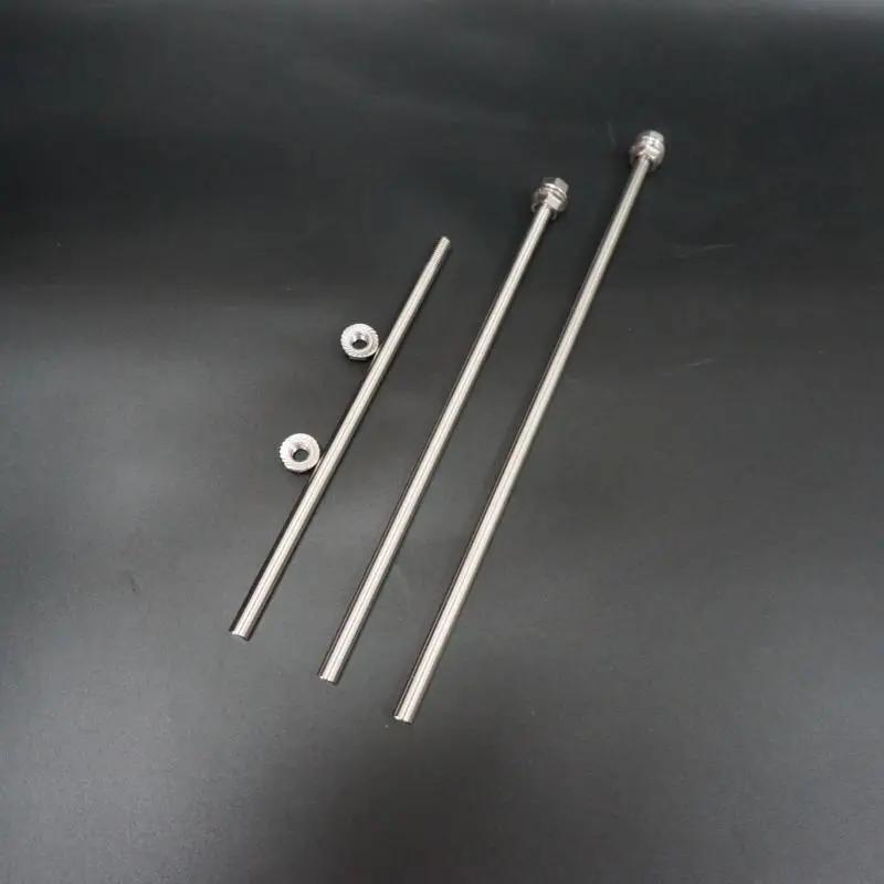 1piece Stainless Steel Mixing Rod, SUS304 Stirring Shaft for Agitating Dispersing Machine Stirrier Laboratory Equipment Parts