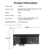 PCIE Sata 1X To 2/6/10/16 Ports SATA3.0 PCI-E Expansion Card Adapter PCI Express Multiplier PCIE3.0 Sata Controller Add On Cards