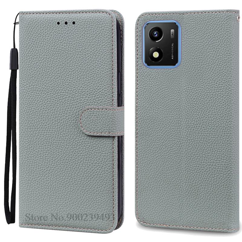 Für Vivo Y01 Hülle Vivo Y15A Y15S Leder Brieftasche Flip Cover Handyhülle Für Vivo Y01 Y 01 V2166 V2120 V2147 V2134 Hülle Fundas