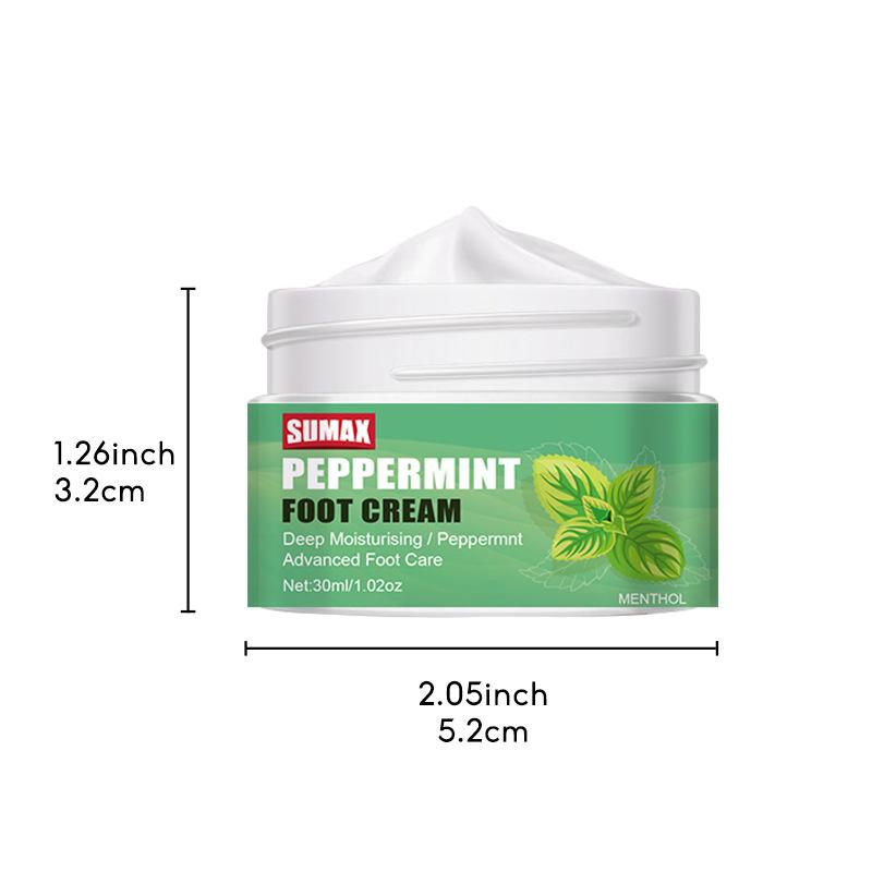 Mátový krém na nohy Hladký Jemný Zářivý a Průsvitný Rychlá Absorpce Pokožky Retinol Sérum proti Stárnutí