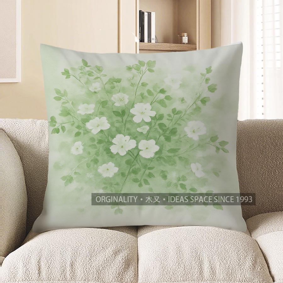 

Home Decor Floral Doorway Design Pillow For Cozy Spaces Pattern Cushion Cover Suitable For Sofa Bedroom Car Pillow Cover 40x40cm