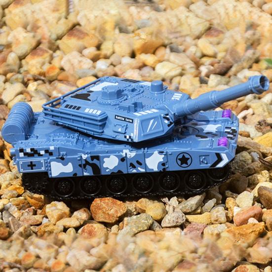 Tank Inertia Toy Excellent Workmanship Broken-proof Fadeless Pull Back Tank Inertia Vehicle Toys for Kids