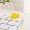 24Pcs Luminous Ornament, Mini Crocodile Shape Soft Jelly Texture Resin Figure, DIY Accessories Night Glow Toy, Random Color