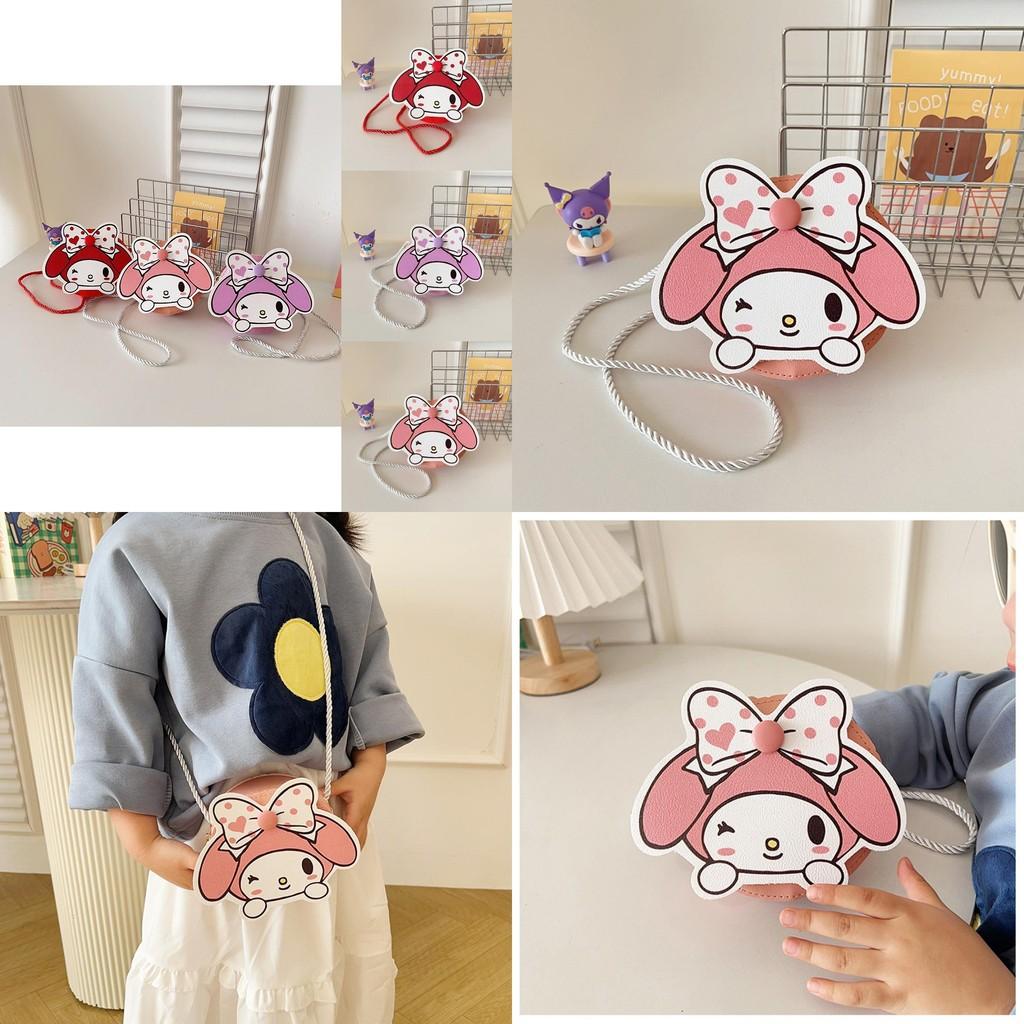 Cute Cartoon Mini Shoulder Bag For Girls Lightweight Breathable Pu Kids Backpack