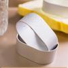 10pcs Aluminum Alloy Oval Mold Lined Paper High-temperature Baking Tools Making Cakes Cheese Semi Cooked Ring Cakes Egg Tarts