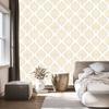 Retro-Tapete mit Ornamenten im östlichen Stil für Wohn- und Schlafzimmer 50x1000