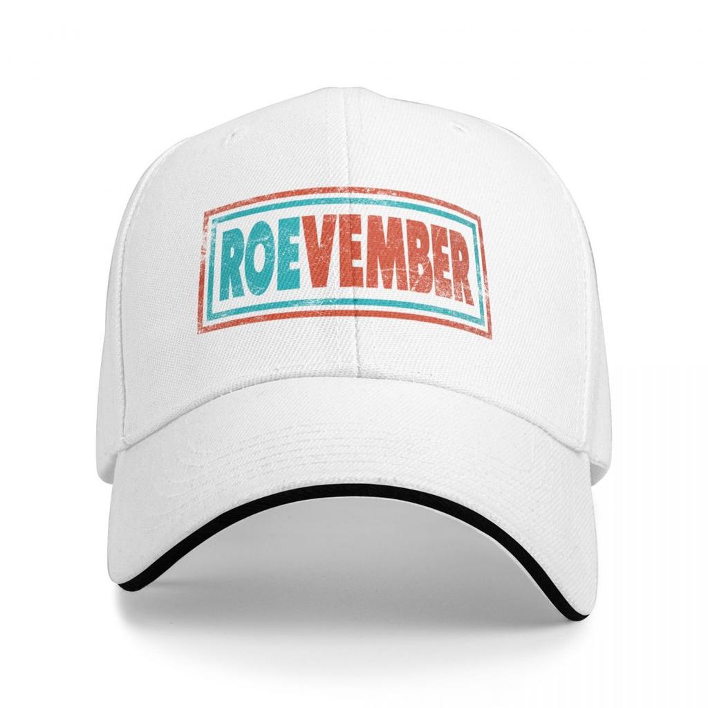 Vintage Look  Roevember Baseball Cap Christmas Hat Fashion Beach hats for men Big Size  Womens s For The Sun Mens