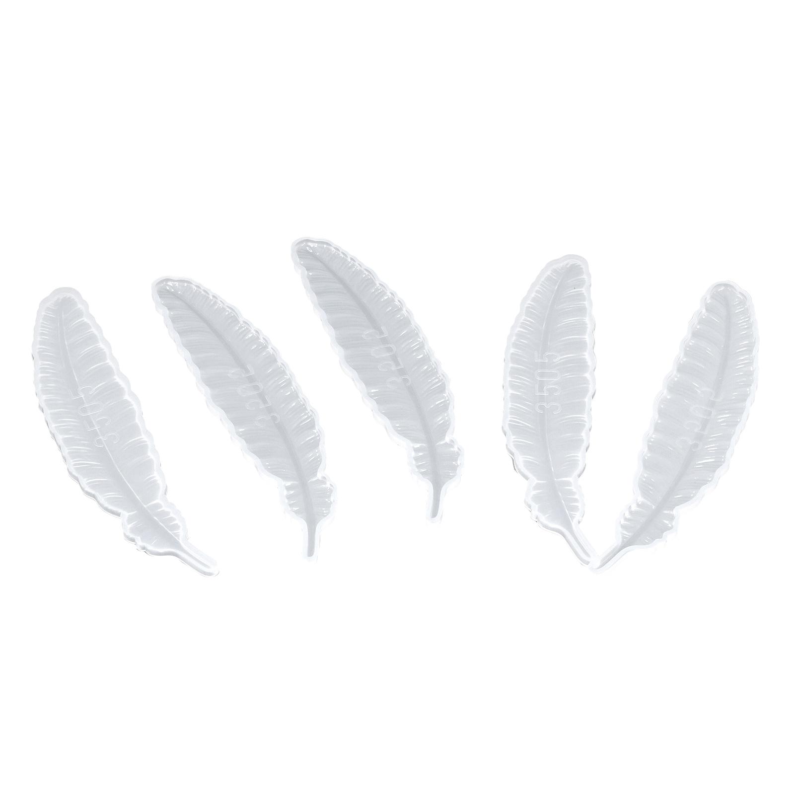 

5 шт. Форма для закладки Перерабатываемая Эластичная для DIY Производства Мягкая Силиконовая форма для закладки для DIY Поделок