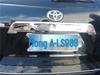 Toyota Highlander 2009-2014 Rear Trunk Trim Tailgate Exterior Bright Strip Modification