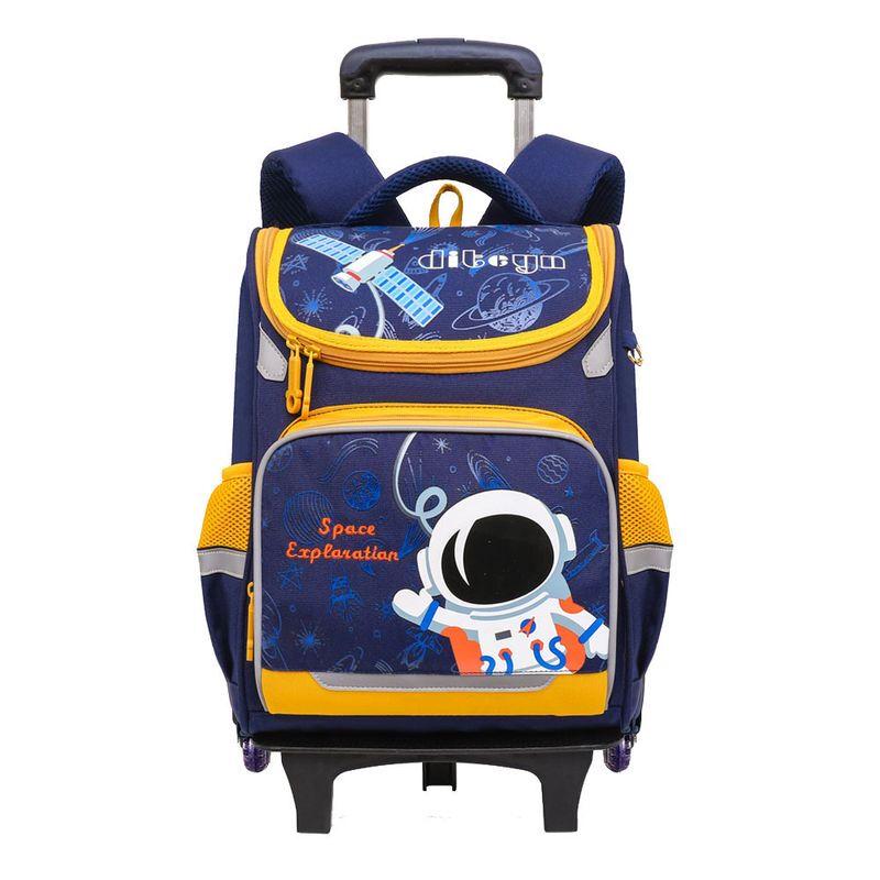 Ye Hanwei Kids Lightweight Rolling School Backpack One Size