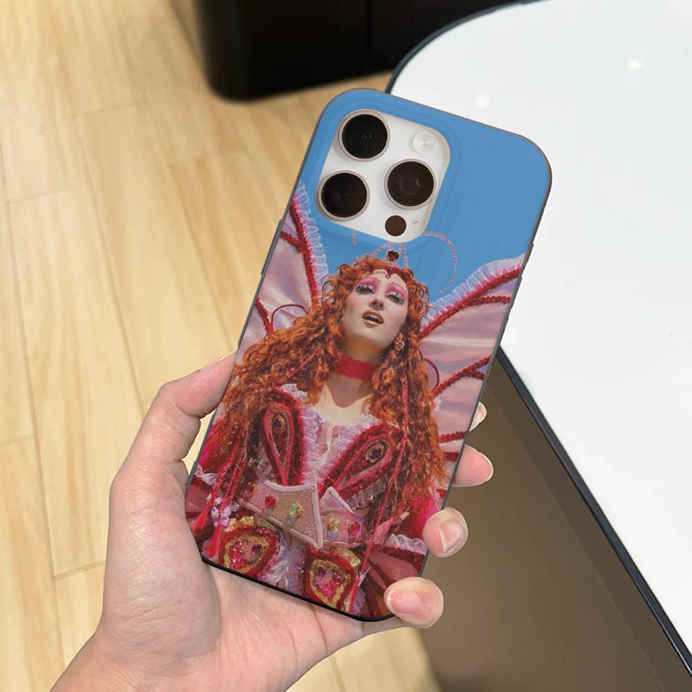 Singer C-Chappell R-Roan Phone Case For IPhone 17 16 15 11 12 13 14 Pro Max Soft Corrugated Silicone Cover Case