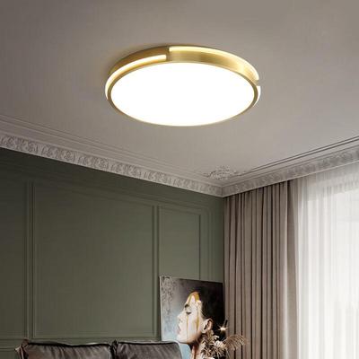 Nowoczesna złota lampa sufitowa LED OEING