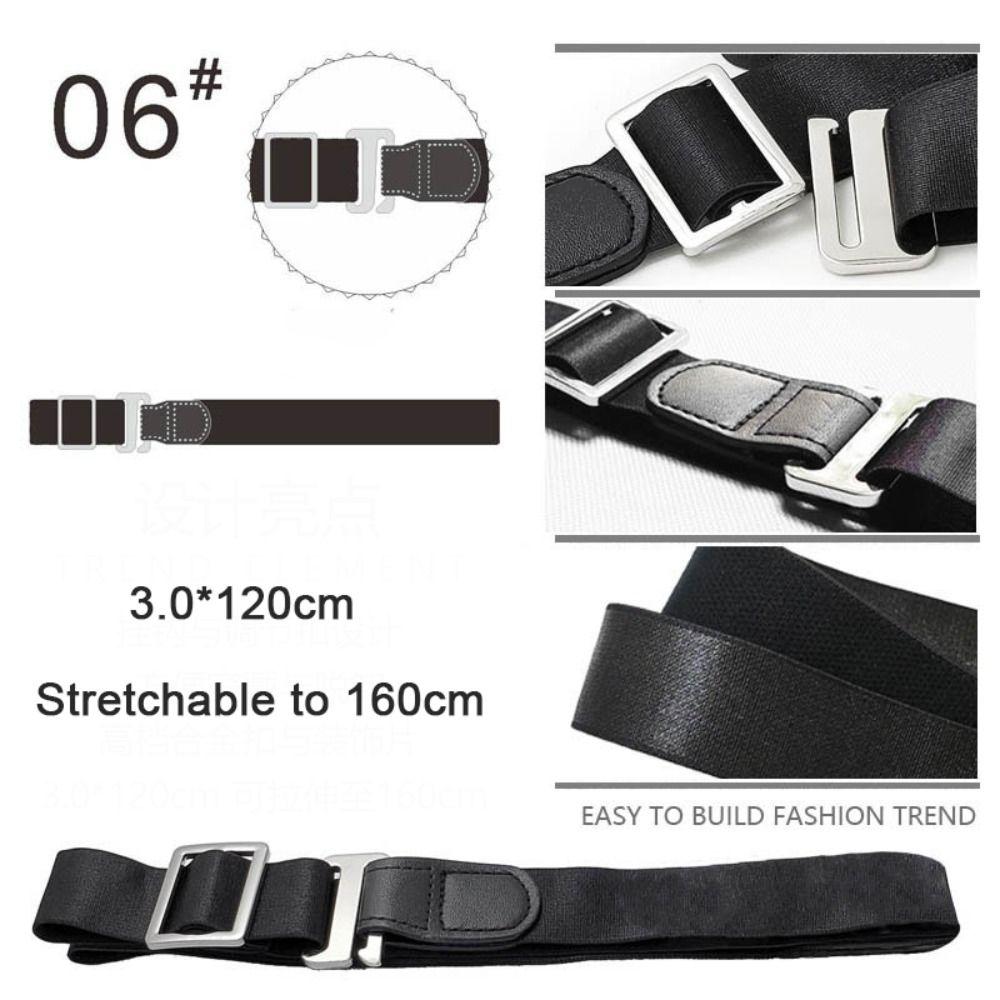 Suporte Fixo Ajustável para Camisa Cinto de Bloqueio Antiderrapante Universal Mantém a Camisa Enfiada Para Homens Mulheres