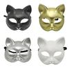 Cats Mask Masquerade Mask Half Face Mask Carnival Mask Halloween Costume Mask Animal Mask for Carnivals