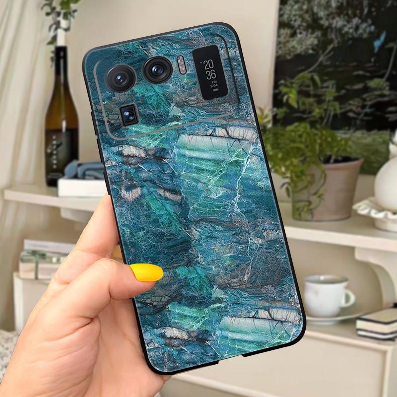 For Xiaomi Mi 11 Ultra Case Mi 11 Lite Pro Shockproof Marble Bumper Silicone Soft Phone Back Cover For Xiaomi Mi 11 Ultra Case